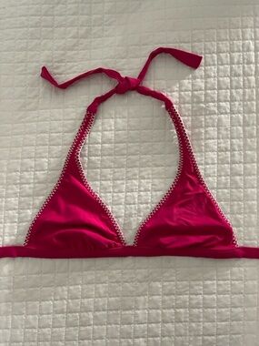 Arizona Jean company - Hot Pink Triangle Bikini Top.